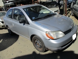 2001 TOYOTA ECHO SILVER 2DR 1.5L AT Z16239